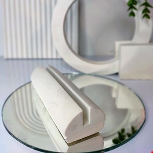 جا آینه ای بیضی