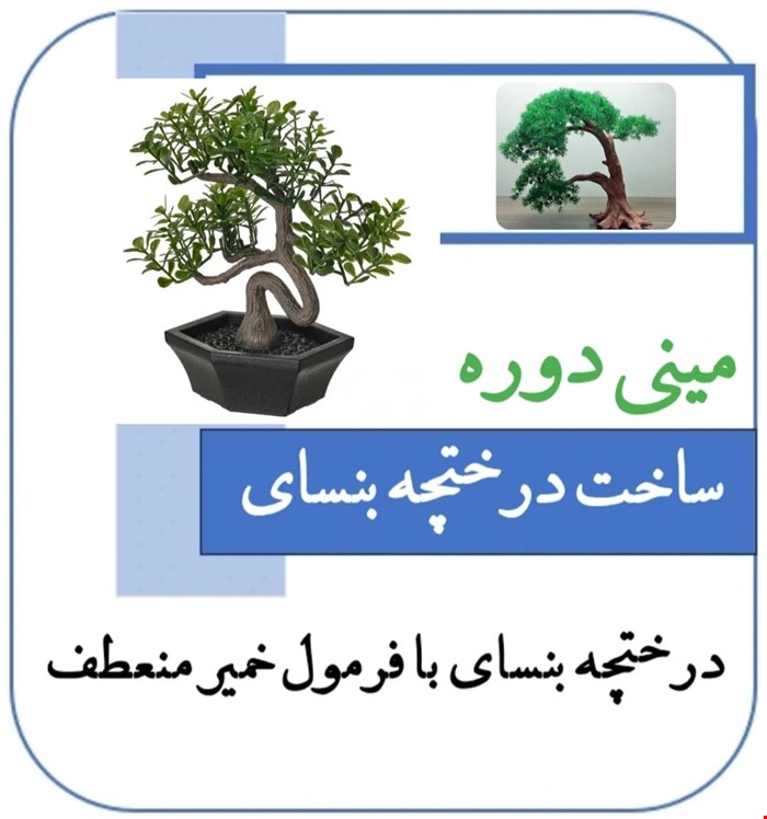 آموزش جامع  درختچه بنسای